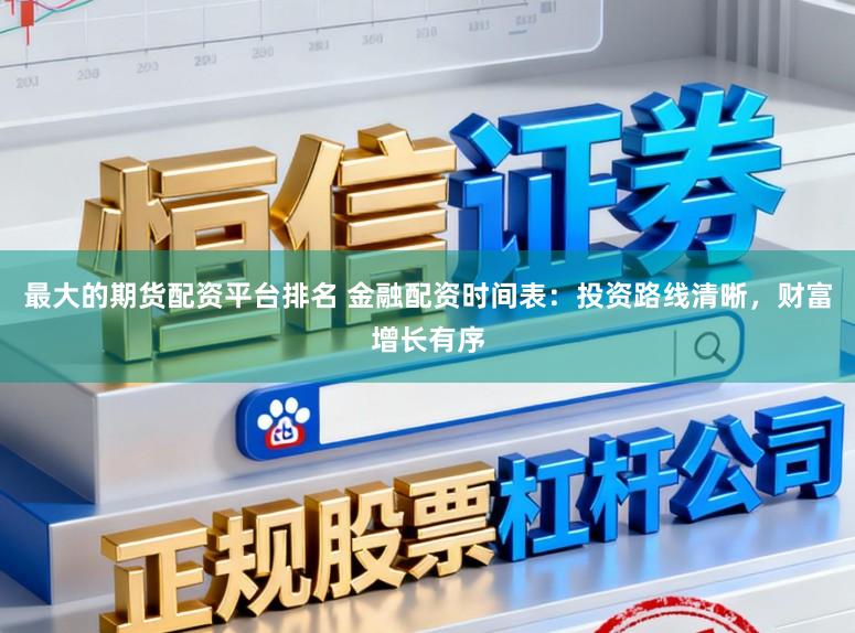 最大的期货配资平台排名 金融配资时间表：投资路线清晰，财富增长有序