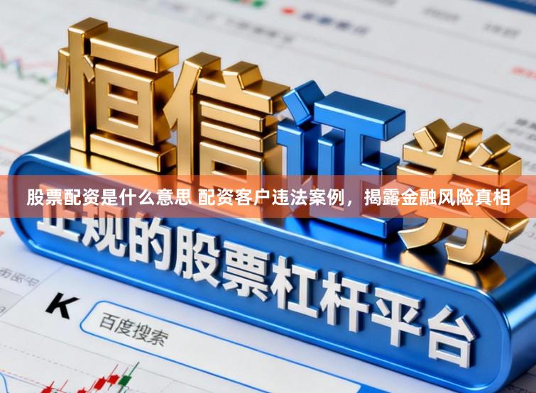 股票配资是什么意思 配资客户违法案例，揭露金融风险真相